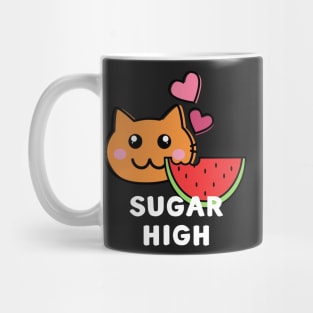 Sugar High Kitty Mug